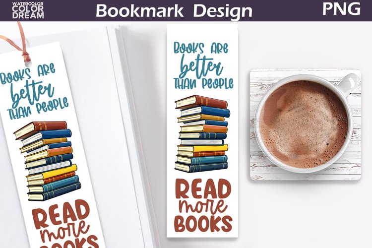 Book Lover Bookmark | Read More Books Bookmark