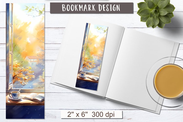 Book bookmark sublimation  Watercolor romance bookmark