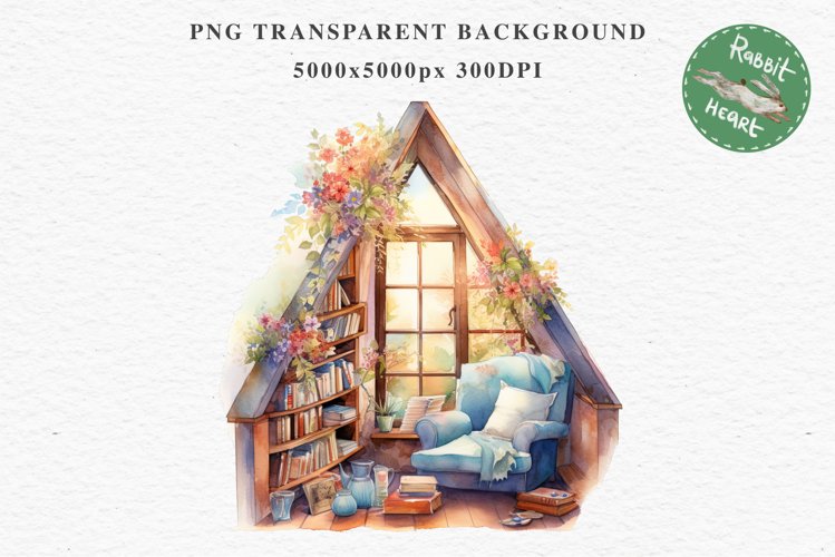 Book Corner Clipart Artist Workspace PNG Scrapbooking Art boho cozy interior table desk Transparent art workshop designs sublimation kids printable digital  watercolor cozy book Corner Clipart, Artist Workspace PNG,  jpeg boho interior table, work desk
