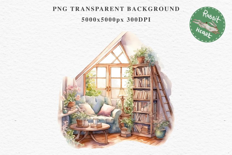 Book Corner Clipart Artist Workspace PNG Scrapbooking Art boho cozy interior table desk Transparent art workshop designs sublimation kids printable digital  watercolor cozy book Corner Clipart, Artist Workspace PNG,  jpeg boho interior table, work desk