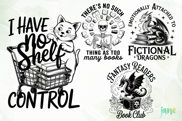 Book Lover SVG PNG
