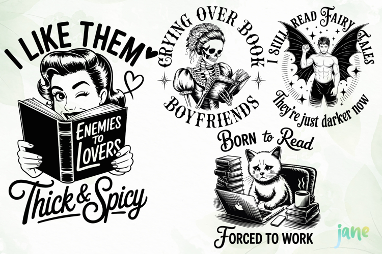 Book Lover SVG PNG