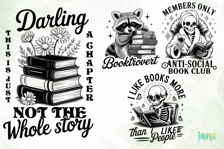 Book Lover SVG PNG