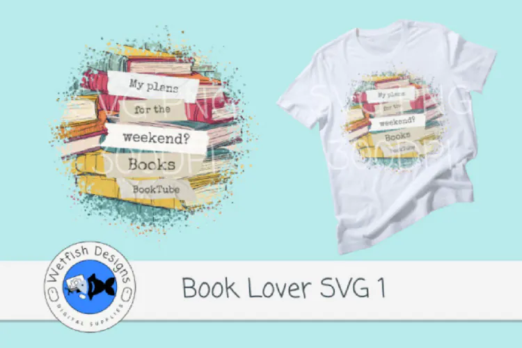 Book Lover PNG SVG 1