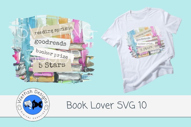 Book Lover PNG SVG 10