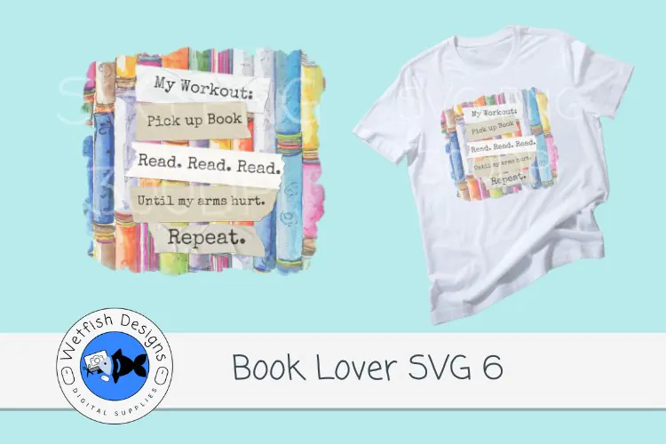 Book Lover PNG SVG 6