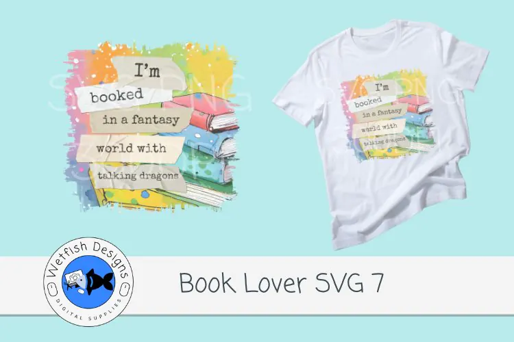 Book Lover PNG SVG 7