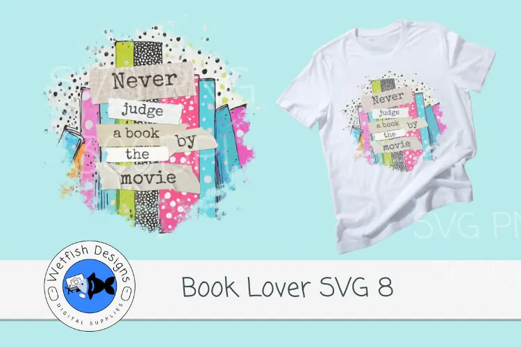 Book Lover PNG SVG 8
