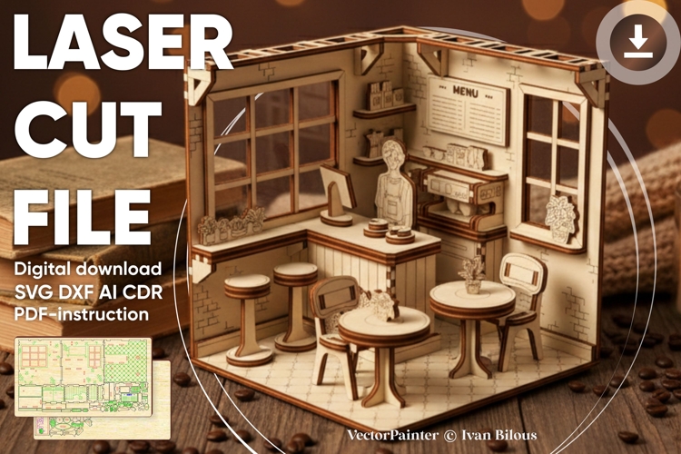 Laser Cut Book Nook Image 21