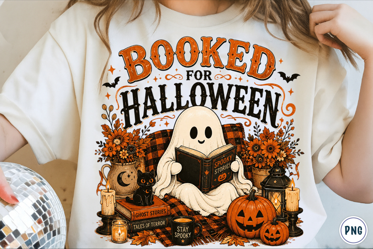 Booked For Halloween Png