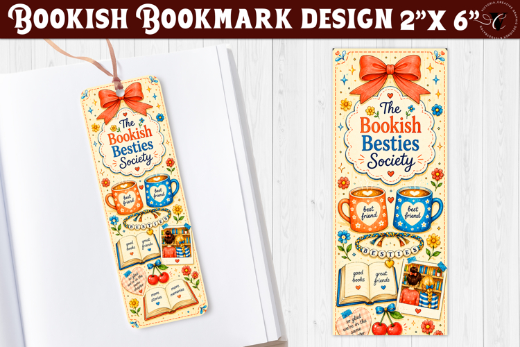 Bookish Bookmark | Book Lover Bookmark design, Reading theme
