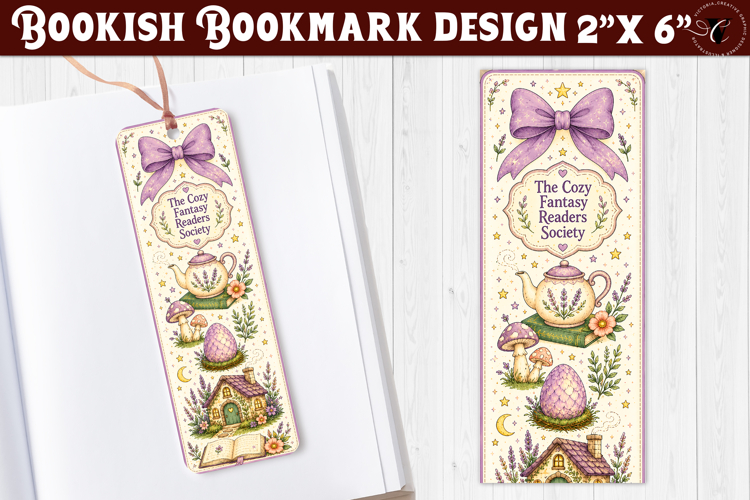 Bookish Bookmark | Book Lover Bookmark design, Reading theme