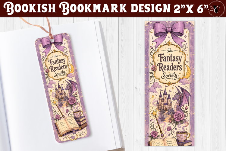 Bookish Bookmark | Book Lover Bookmark design, Reading theme