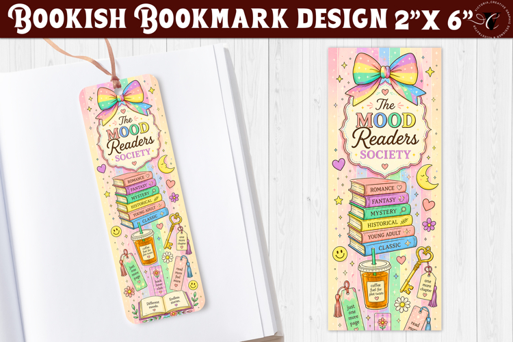 Bookish Bookmark | Book Lover Bookmark design, Reading theme