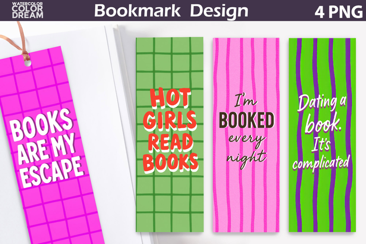 Book quotes Bookmarks | Hand Drawn Bookmark