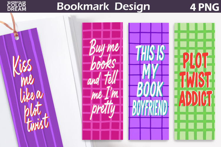 Book quotes Bookmarks | Hand Drawn Bookmark