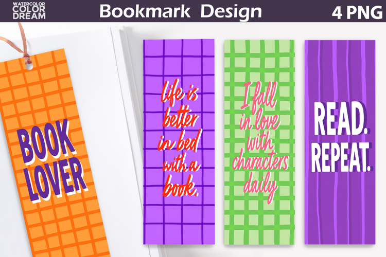 Book quotes Bookmarks | Hand Drawn Bookmark