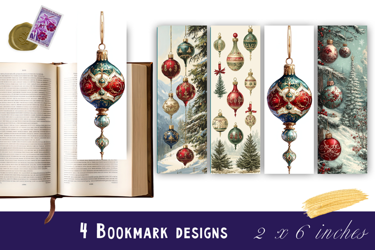 Christmas tree bookmark, winter printable kids book crafts