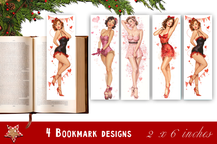 Valentines day bookmark printable | Valentines Day Bookmark