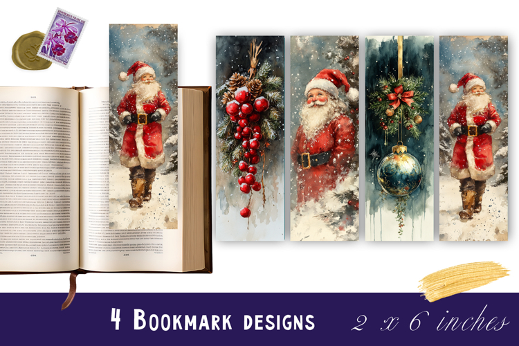 Christmas tree bookmark, winter printable kids book crafts