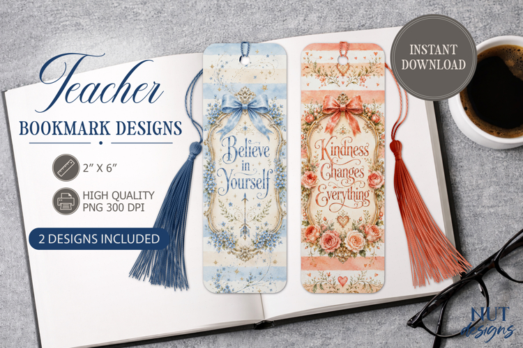 Teacher Bookmark PNG Inspirational Teacher appreciation example image 1