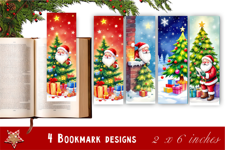 Printable Christmas Bookmark Image 13