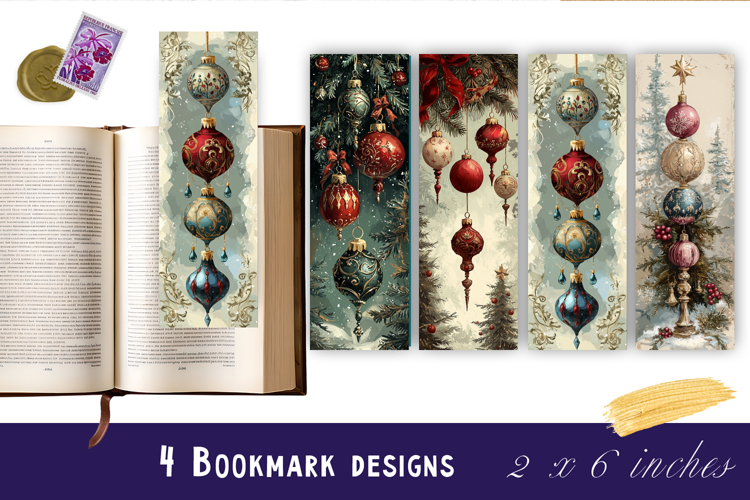 Christmas tree bookmark, winter printable kids book crafts