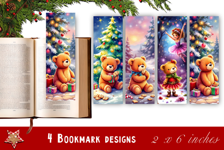 Printable Christmas Bookmark Image 12