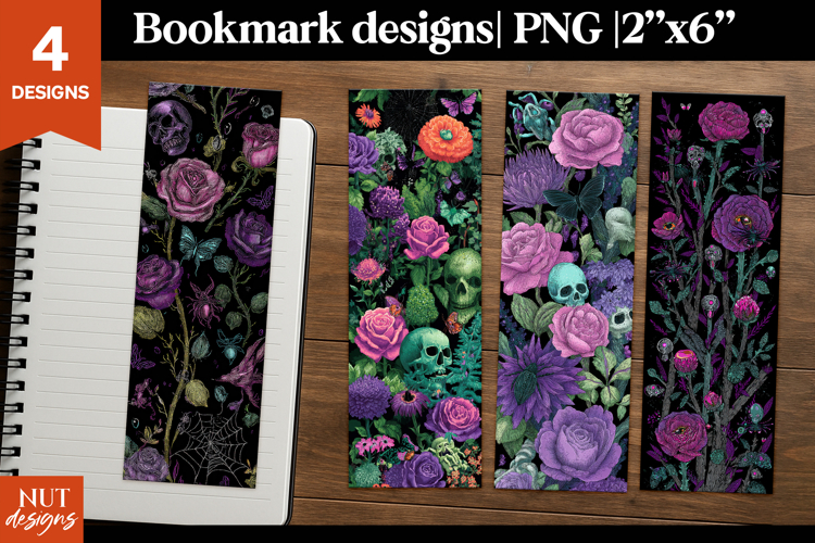 Printable Halloween Bookmark Image 2