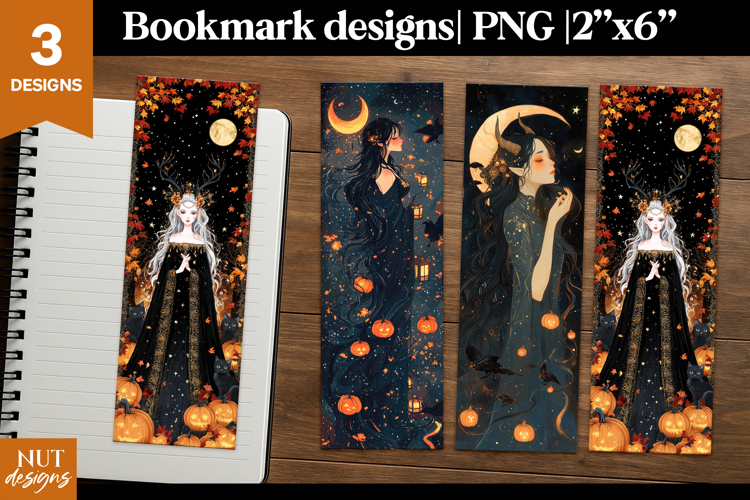 Printable Halloween Bookmark Image 21