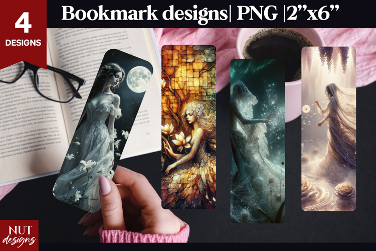 Surreal Fantasy Bookmark Mystic Fantasy Woman Bookmarks
