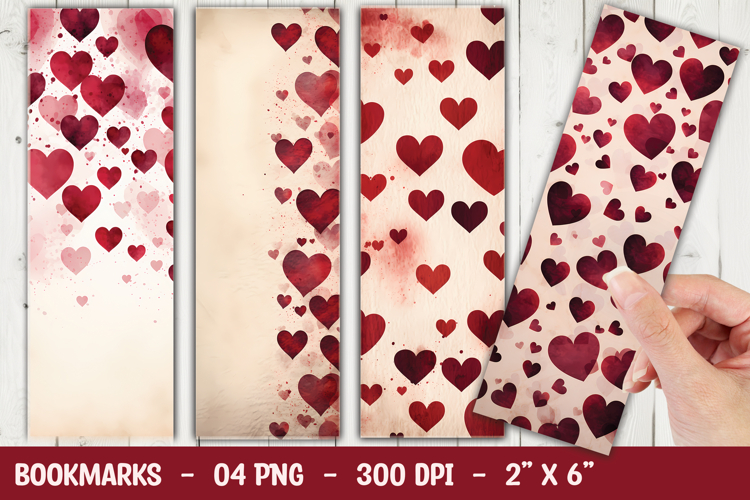 Red Hearts Png Image 14