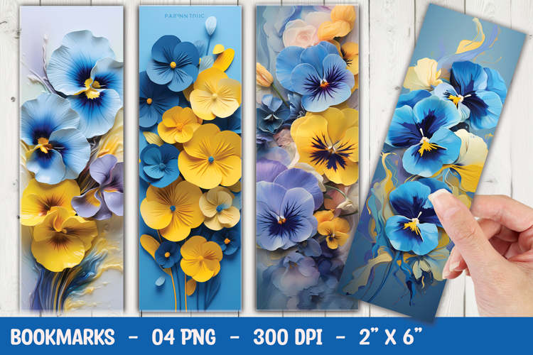 Blue Flowers Clipart