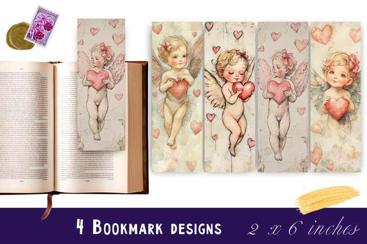 Printable Valentine Bookmark Image 2