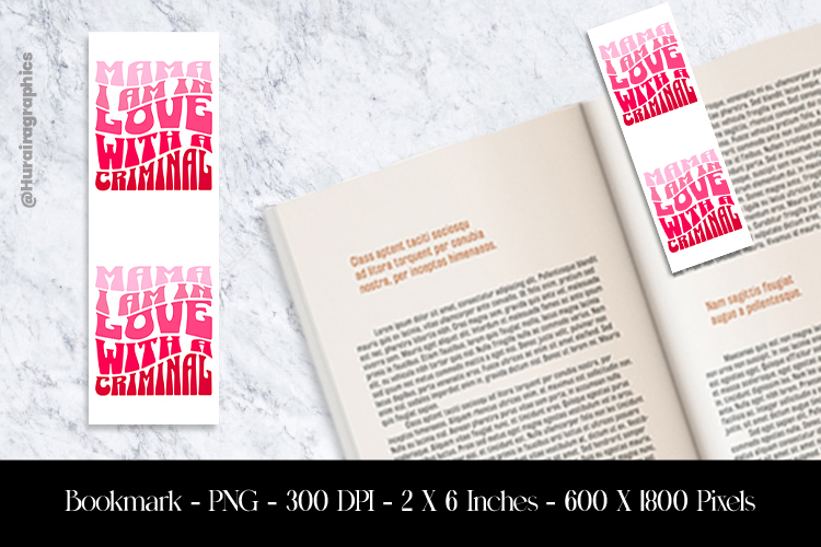 Printable Valentine Bookmark Image 12