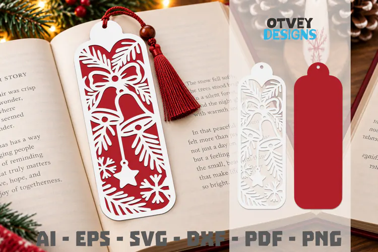 Bookmark Christmas Papercut