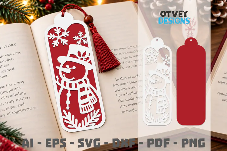 Bookmark Christmas Papercut