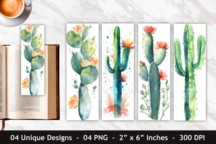 Watercolor Cactus Clipart Image 21