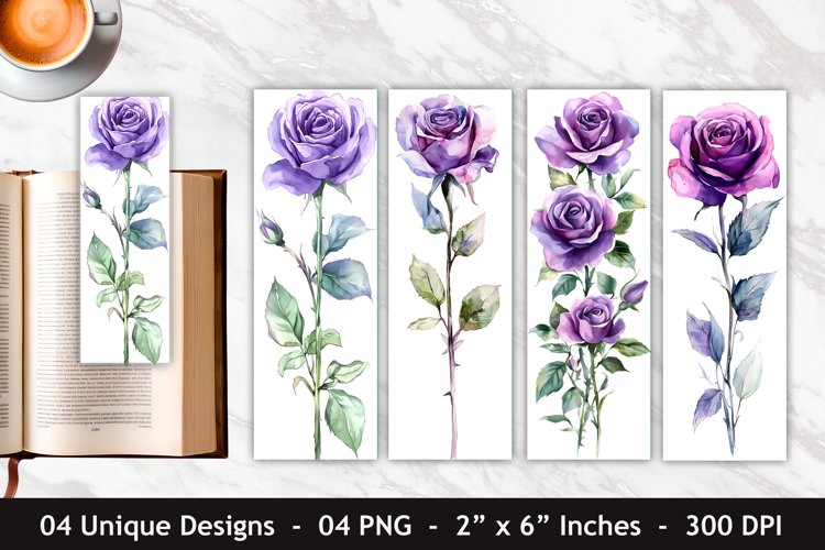 Purple Rose Png Image 20