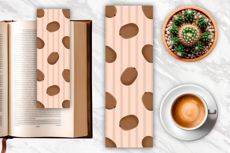 Kiwi Pattern Bookmark | Bookmark Sublimation example image 1