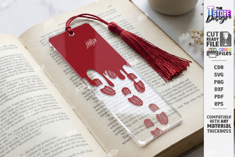 Acrylic True Crime Bookmark Laser Cut | Reading Accessories