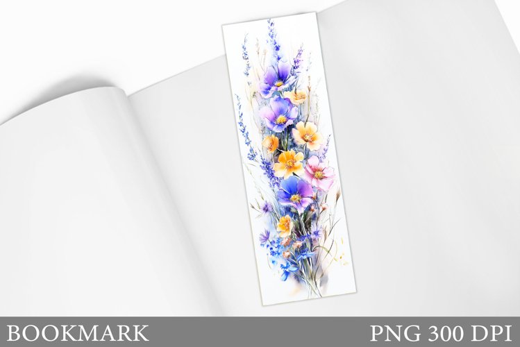 Watercolor Book Clipart Image 7