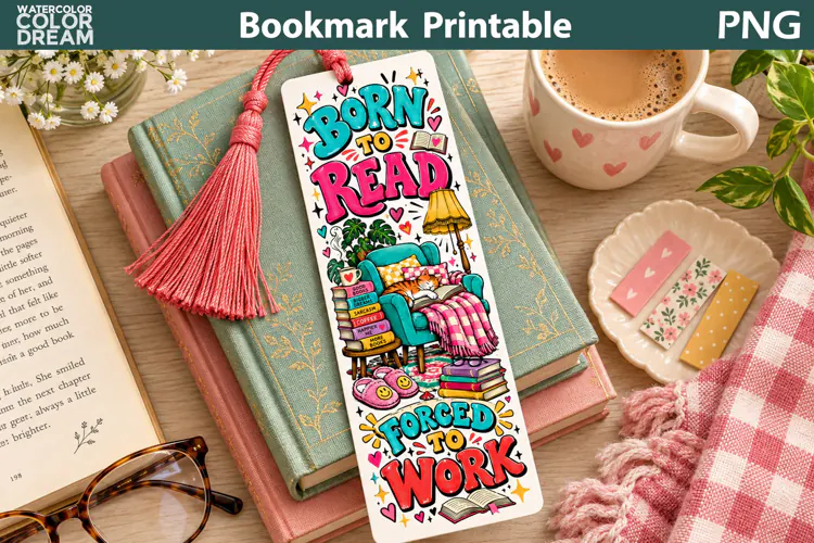 Book Lover bookmark | Book Quote Sublimation