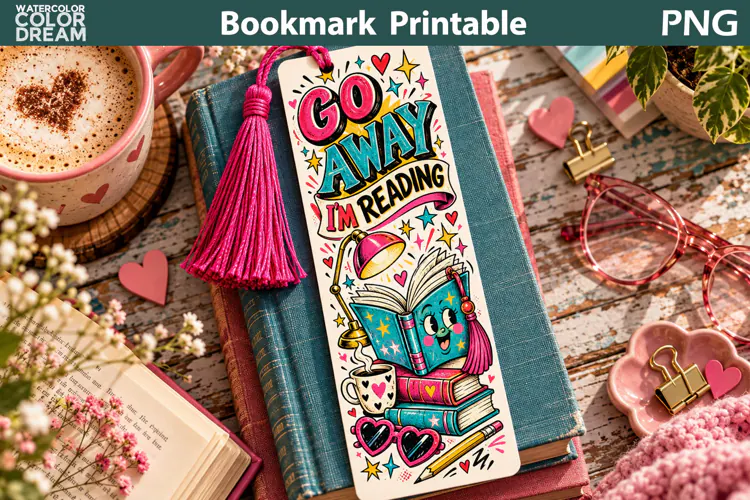 Book Lover bookmark | Book Quote Sublimation