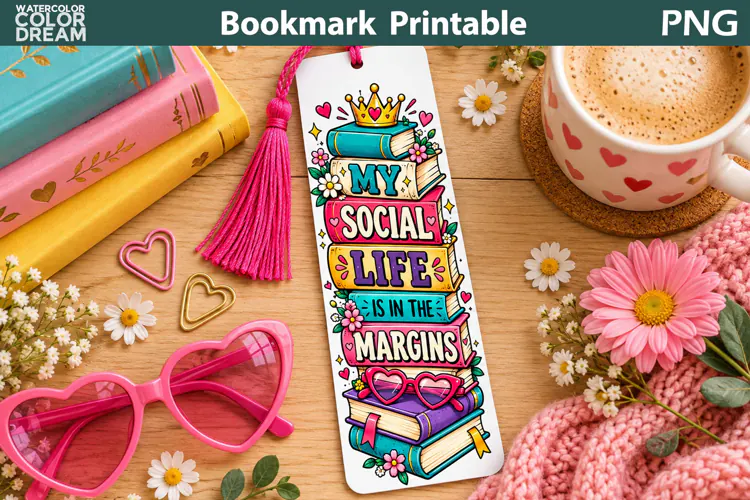 Book Lover bookmark | Book Quote Sublimation