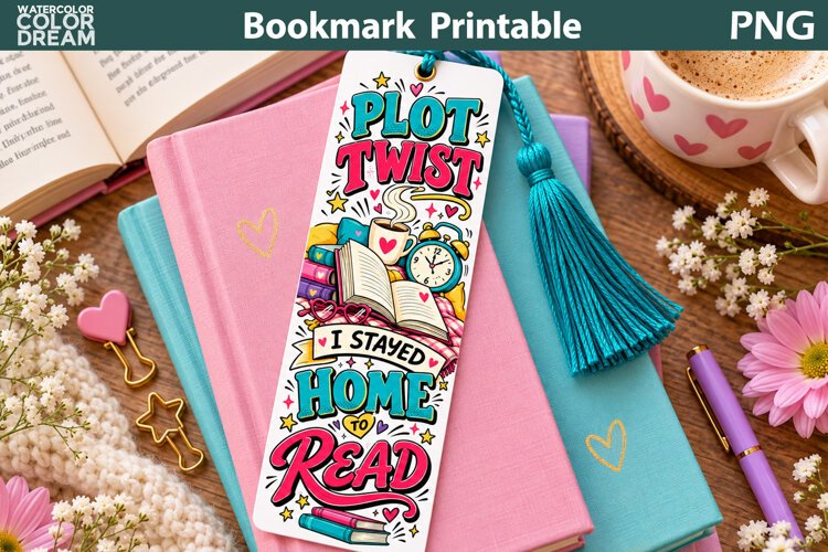 Book Lover bookmark | Book Quote Sublimation example image 1