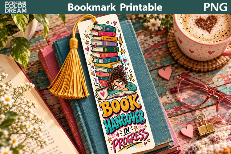 Book Lover bookmark | Book Quote Sublimation