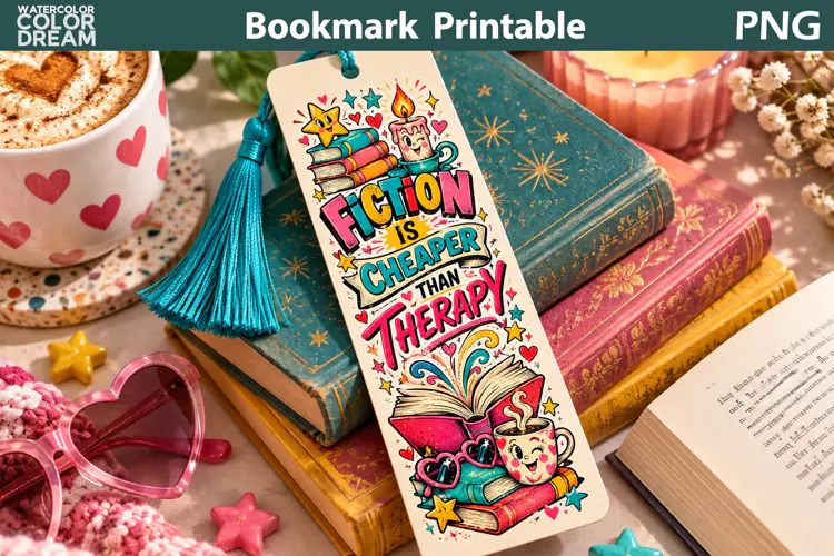 Book Lover bookmark | Book Quote Sublimation