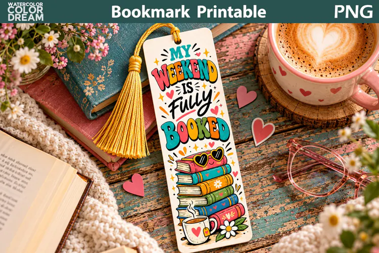 Book Lover bookmark | Book Quote Sublimation