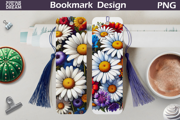 Wildflowers Bookmark | Daisy Bookmark example image 1